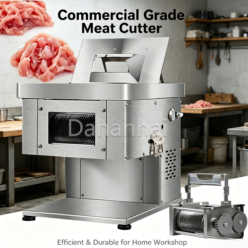 Kitchen Appliances Commercial - Commercial Multifunctional Meat Slicer Vegetable Shredder