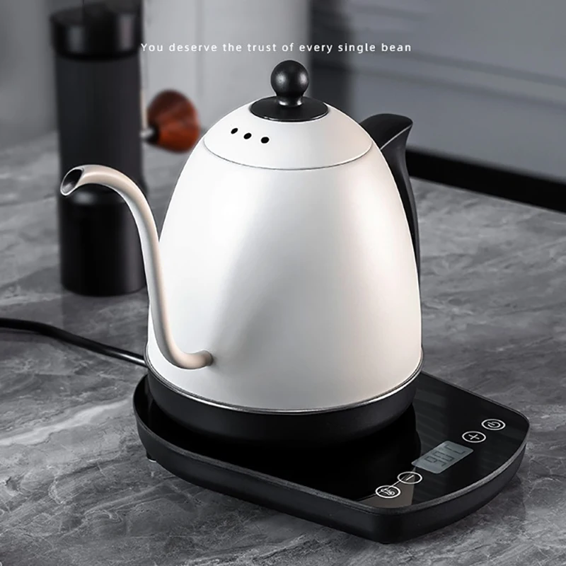 800ml Hand Brew Coffee Pot Int - огляд і ціна Electric Kettle Gooseneck