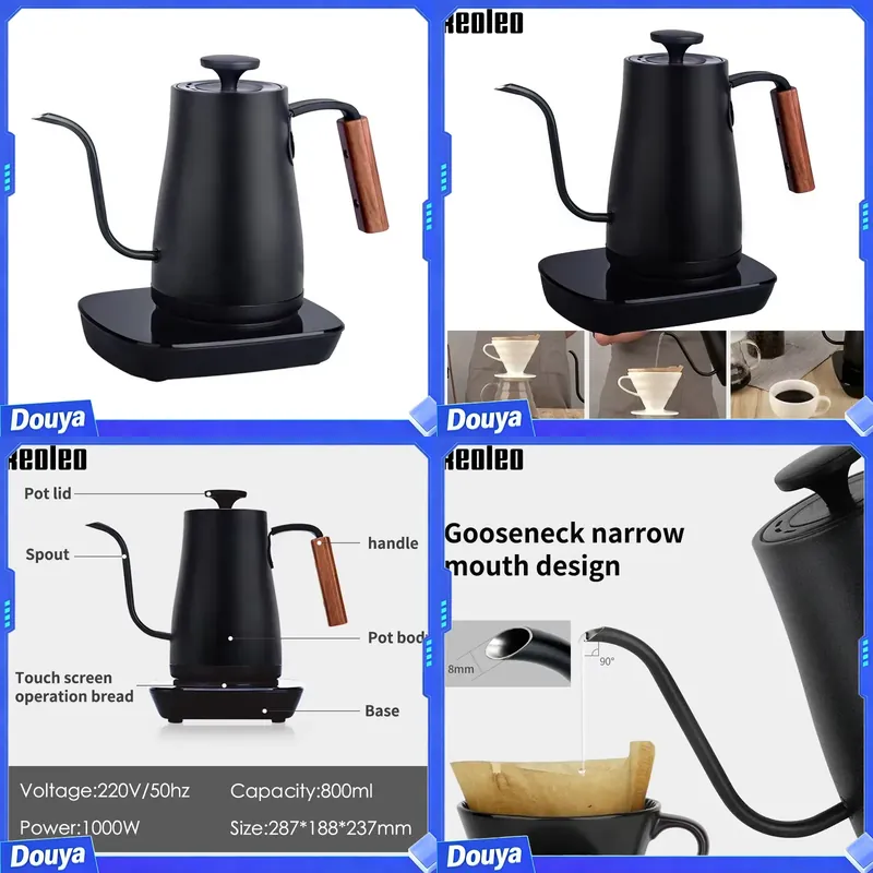XEOLEO Coffee Kettle Gooseneck - огляд і ціна Electric Kettle Gooseneck