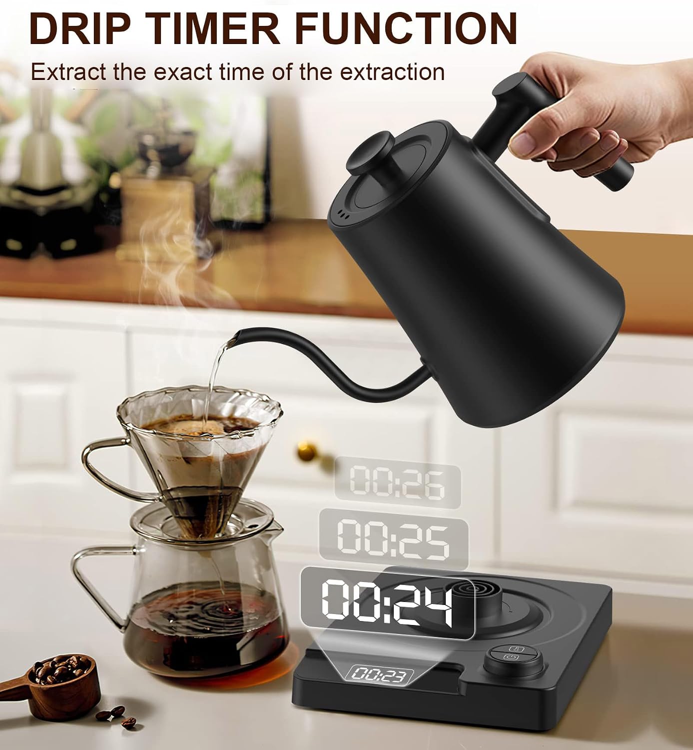 Gooseneck Electric Kettle with - огляд і ціна Electric Kettle Gooseneck
