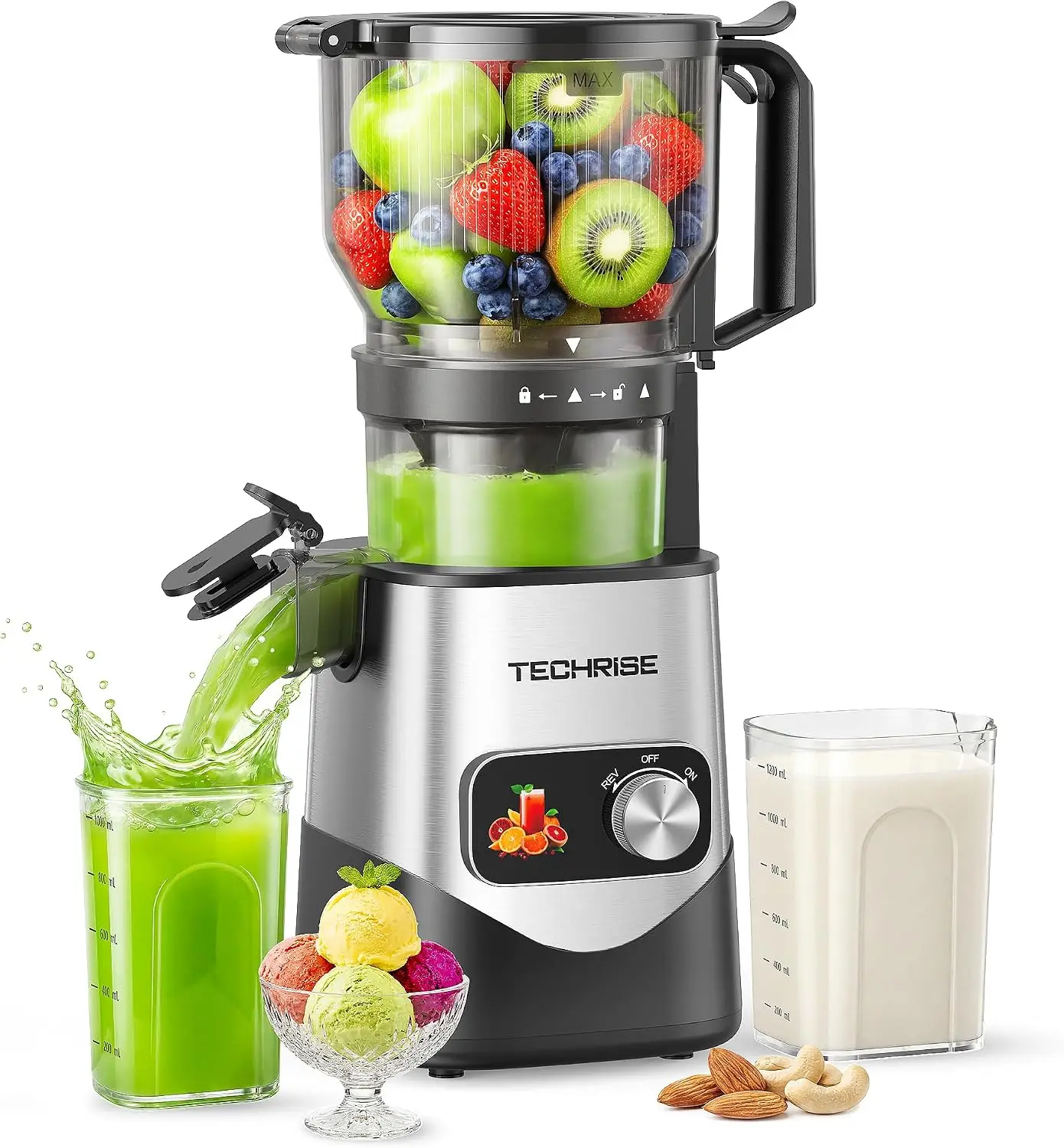 Bestseller3-In-1 Cold Press Ju - огляд і ціна Juicer Cold Press Slow