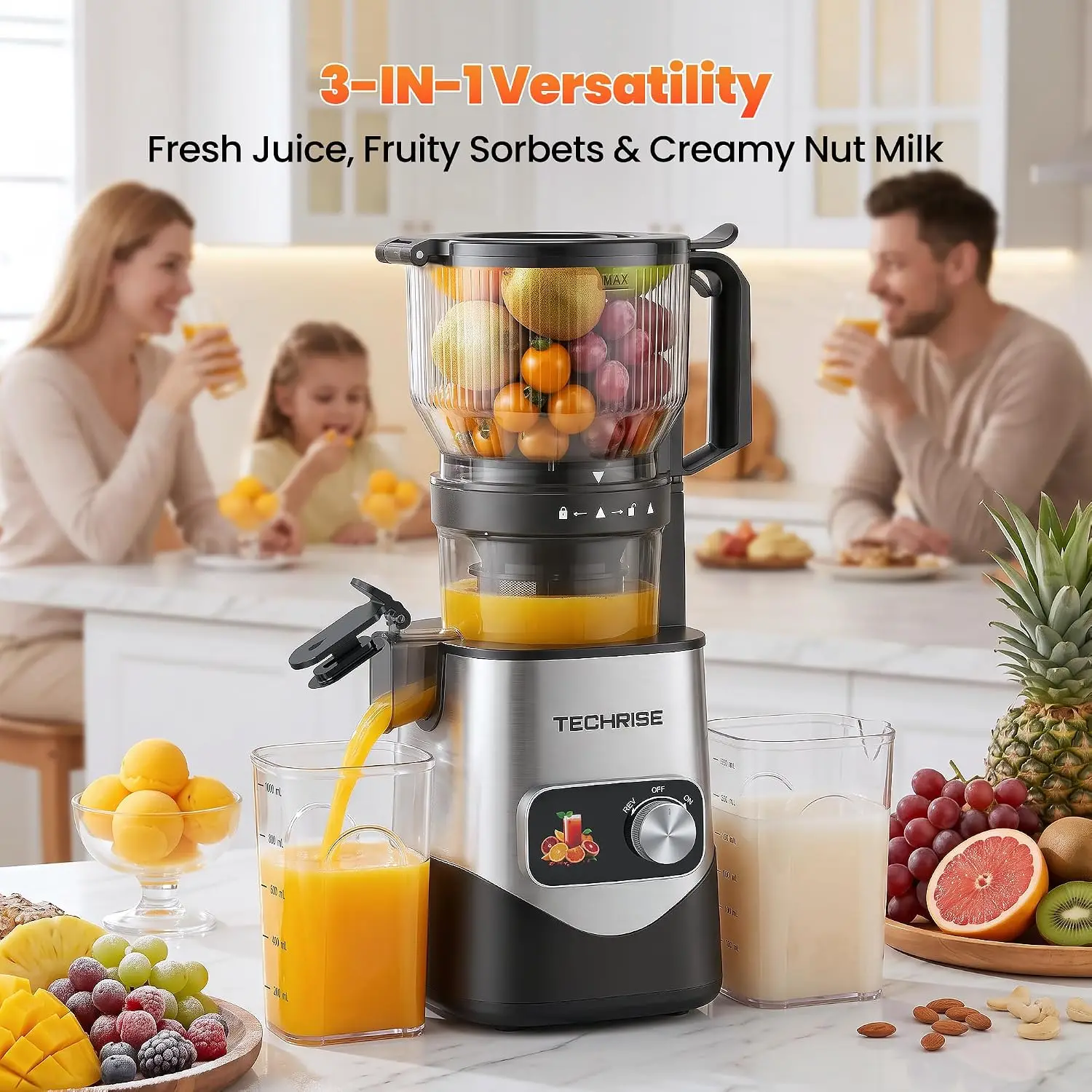 Bestseller3-In-1 Cold Press Ju - огляд і ціна Juicer Cold Press Slow