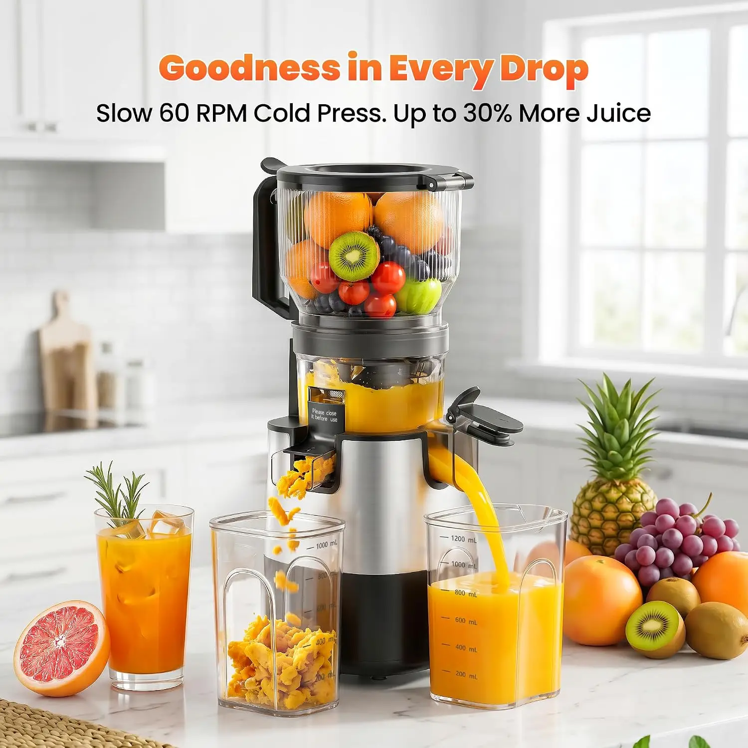 Bestseller3-In-1 Cold Press Ju - огляд і ціна Juicer Cold Press Slow