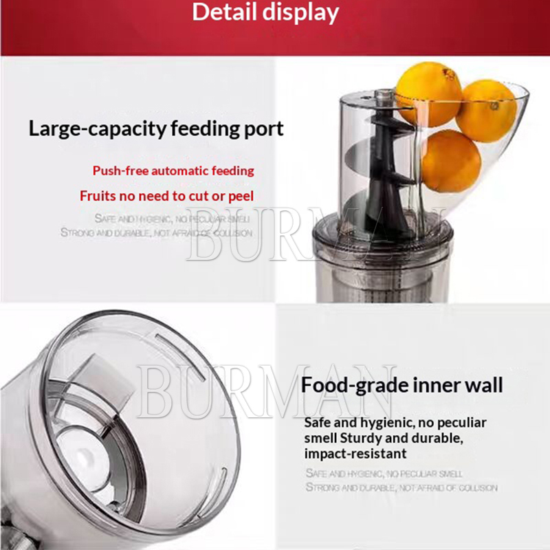 500W Commercial High Productiv - огляд і ціна Juicer Cold Press Slow