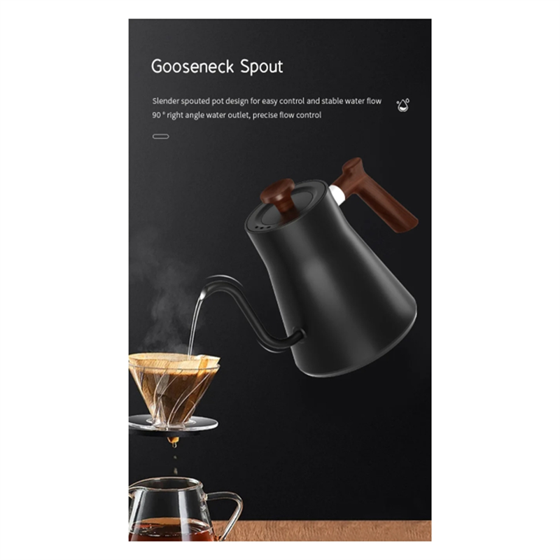 900Ml Gooseneck Electric Kettl - огляд і ціна Electric Kettle Gooseneck