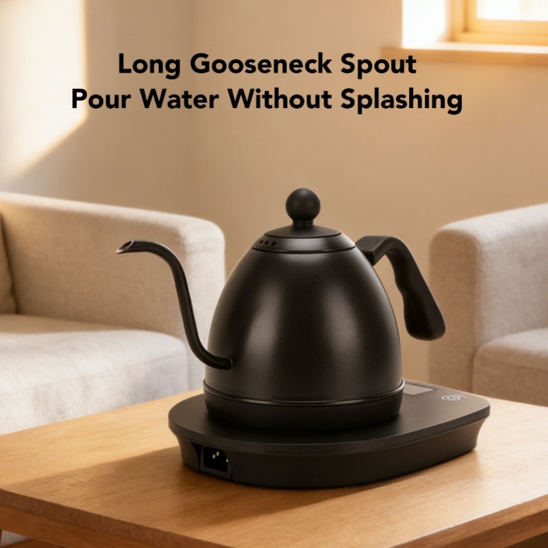 1000W Electric Gooseneck Kettl - огляд і ціна Electric Kettle Gooseneck