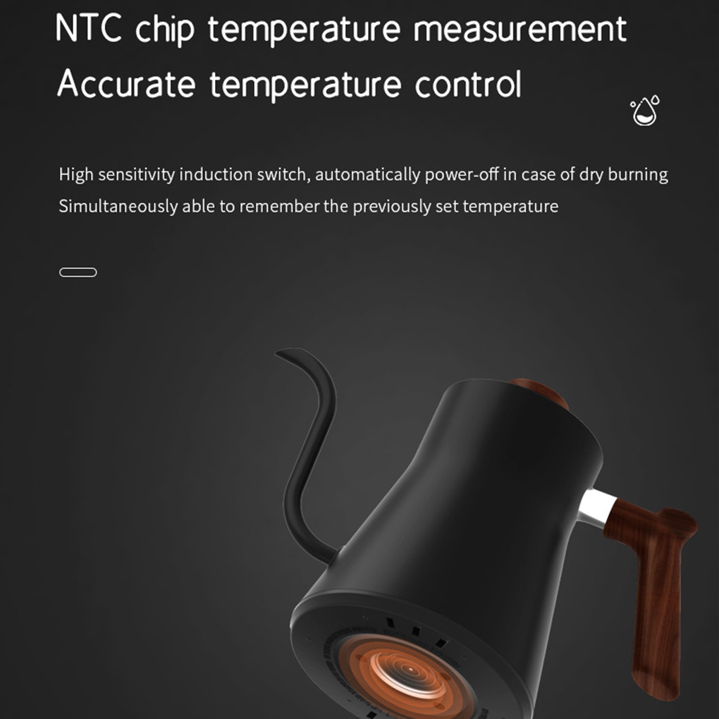 Heat-Resistant Electric Goosen - огляд і ціна Electric Kettle Gooseneck