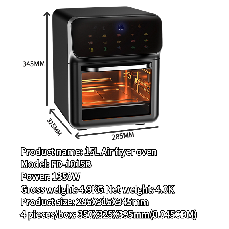 PANERKA Air Fryer With Viewing - огляд і ціна Kitchen Appliances Commercial