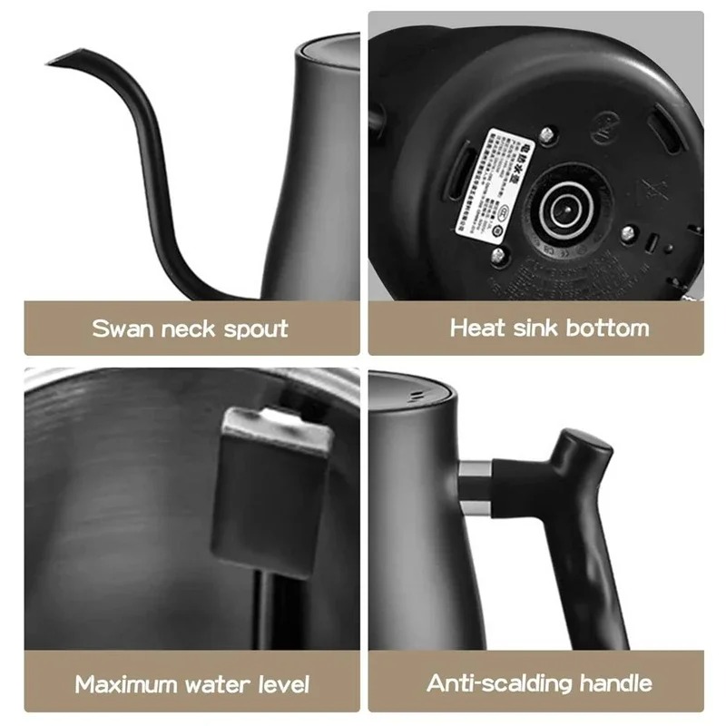 1000W Intelligent Constant Tem - огляд і ціна Electric Kettle Gooseneck
