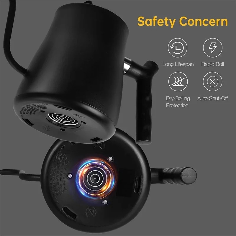 1000W Intelligent Constant Tem - огляд і ціна Electric Kettle Gooseneck