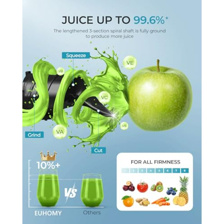 Cold Press Juicer Machines EUH - огляд і ціна Juicer Cold Press Slow